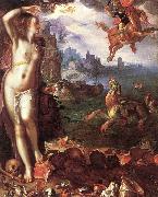 WTEWAEL, Joachim Perseus and Andromeda wet France oil painting artist